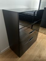Sideboard schwarz verglast