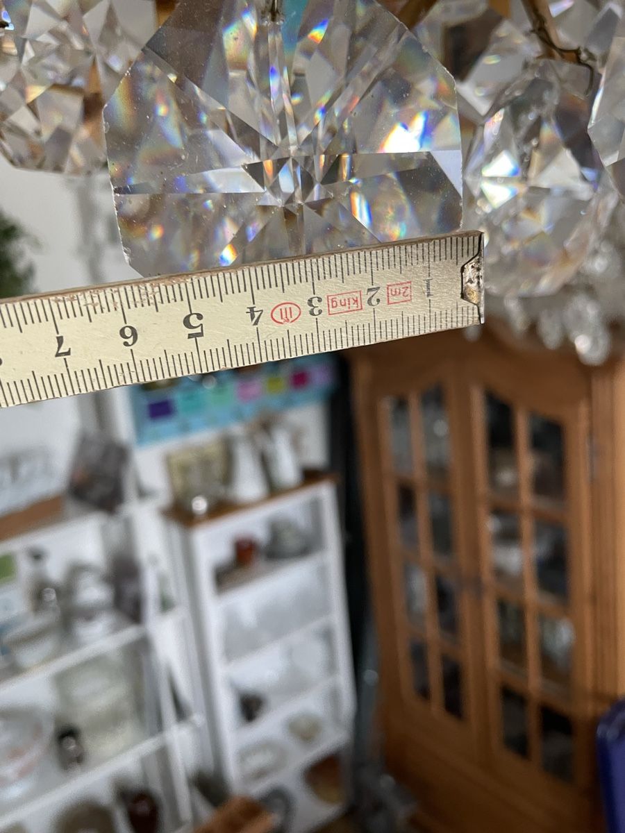 Lampade: Schöne Kristall Lampe – Usato da Flawil venduto da Naphtali 7