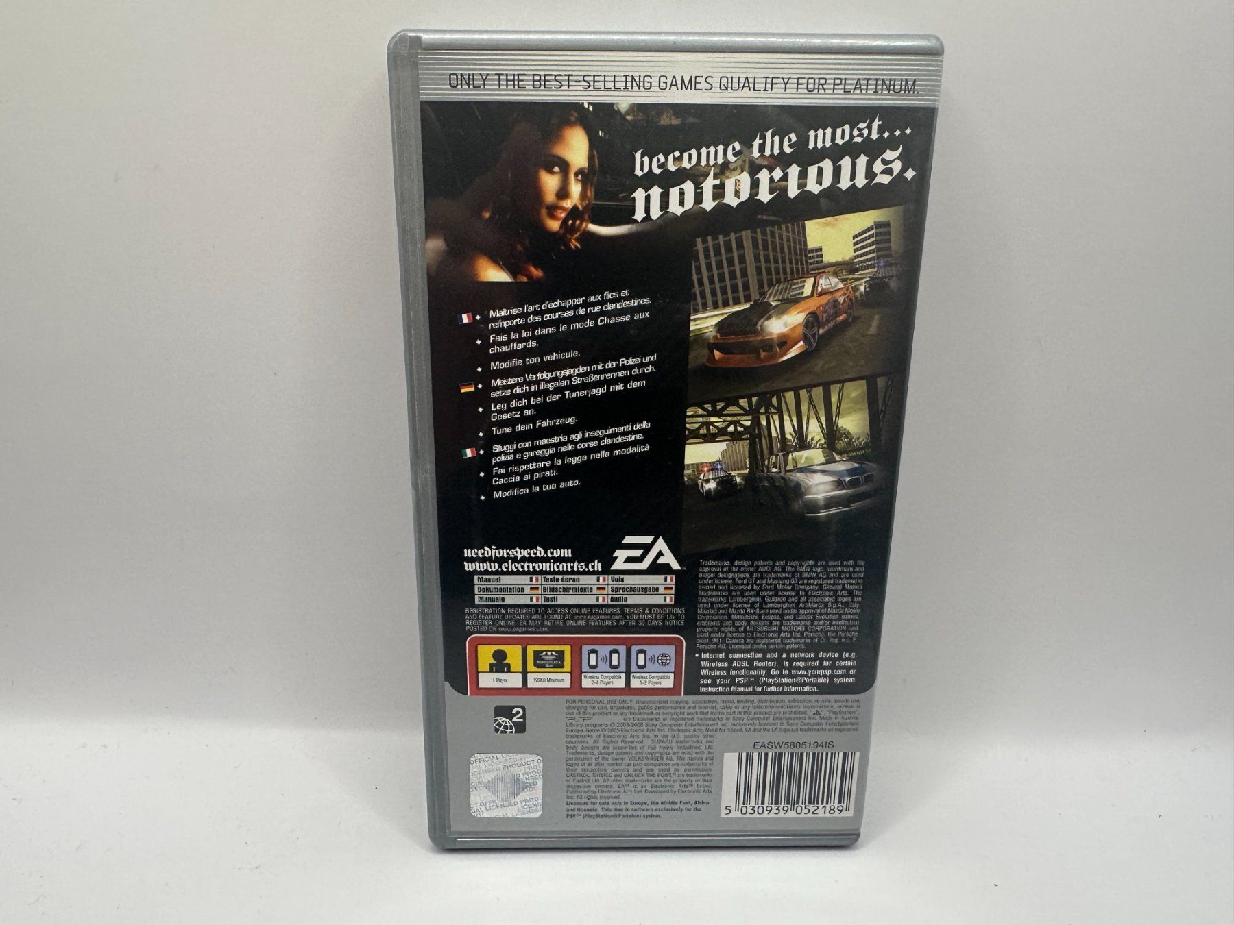 Spiele: PSP Game, Need For Speed Most Wanted 5.1.0 – Gebraucht aus Düdingen von  1