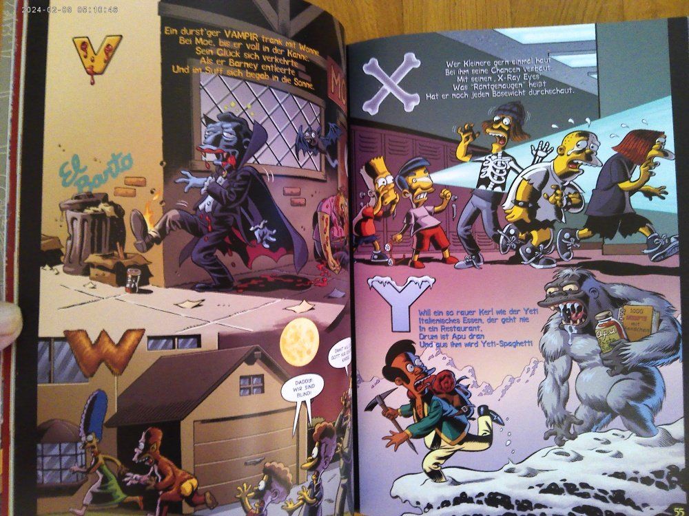 Fumetti: Simpsons Comics Horrorshow 5 X  GROSSBAND !!! – Usato da Volketswil venduto da nemo2000 4