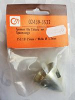 Alu-Spinner Elektro 35mm Durchmesser für 3,2 mm Welle