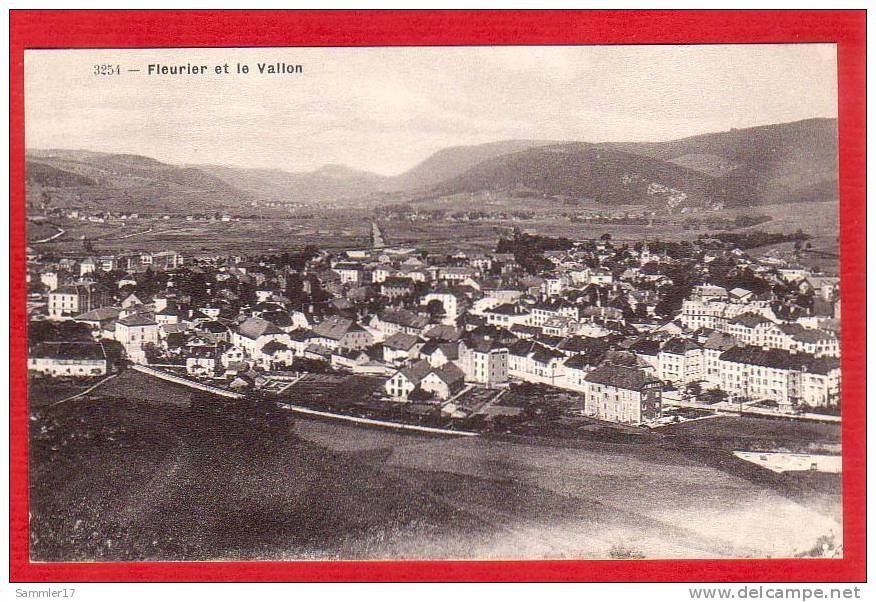 Ansichtskarten: FLEURIER ET LE VALLON – Gebraucht aus Grüningen von Kartenlaube