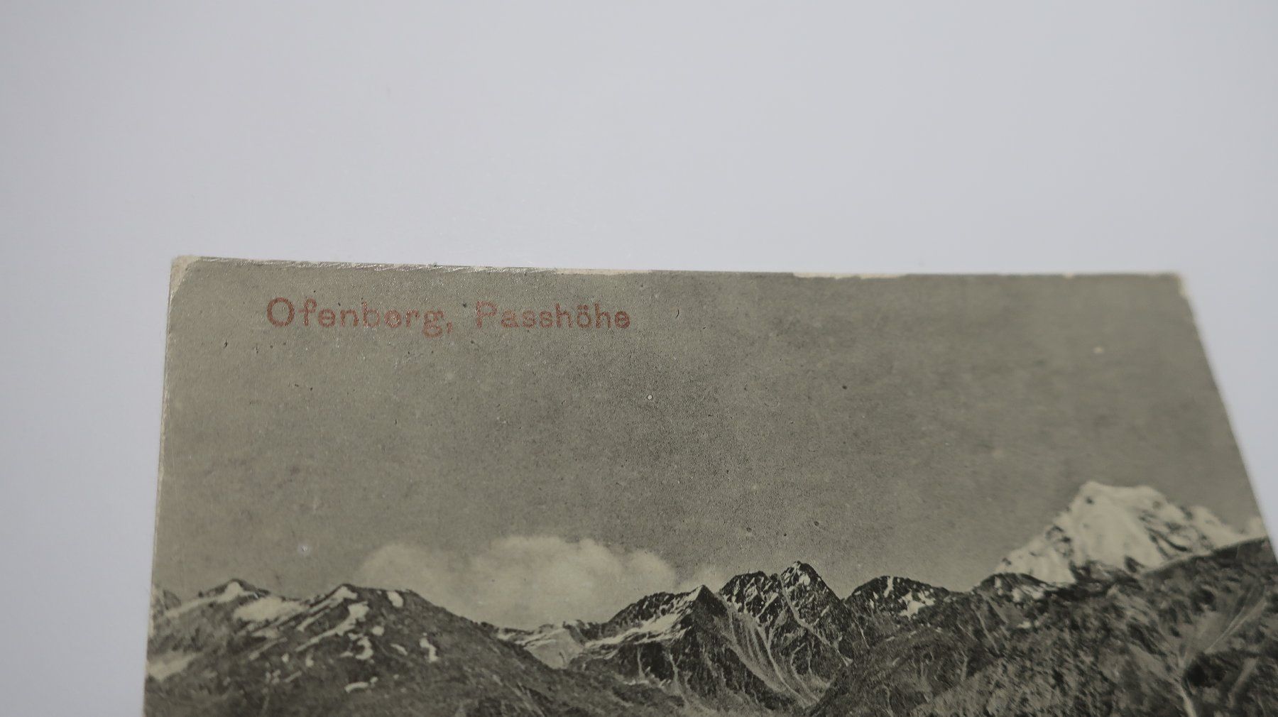 Cartes postales: Ofenberg Passhöhe – D'occasion à Cormoret par Pascalll2001 2