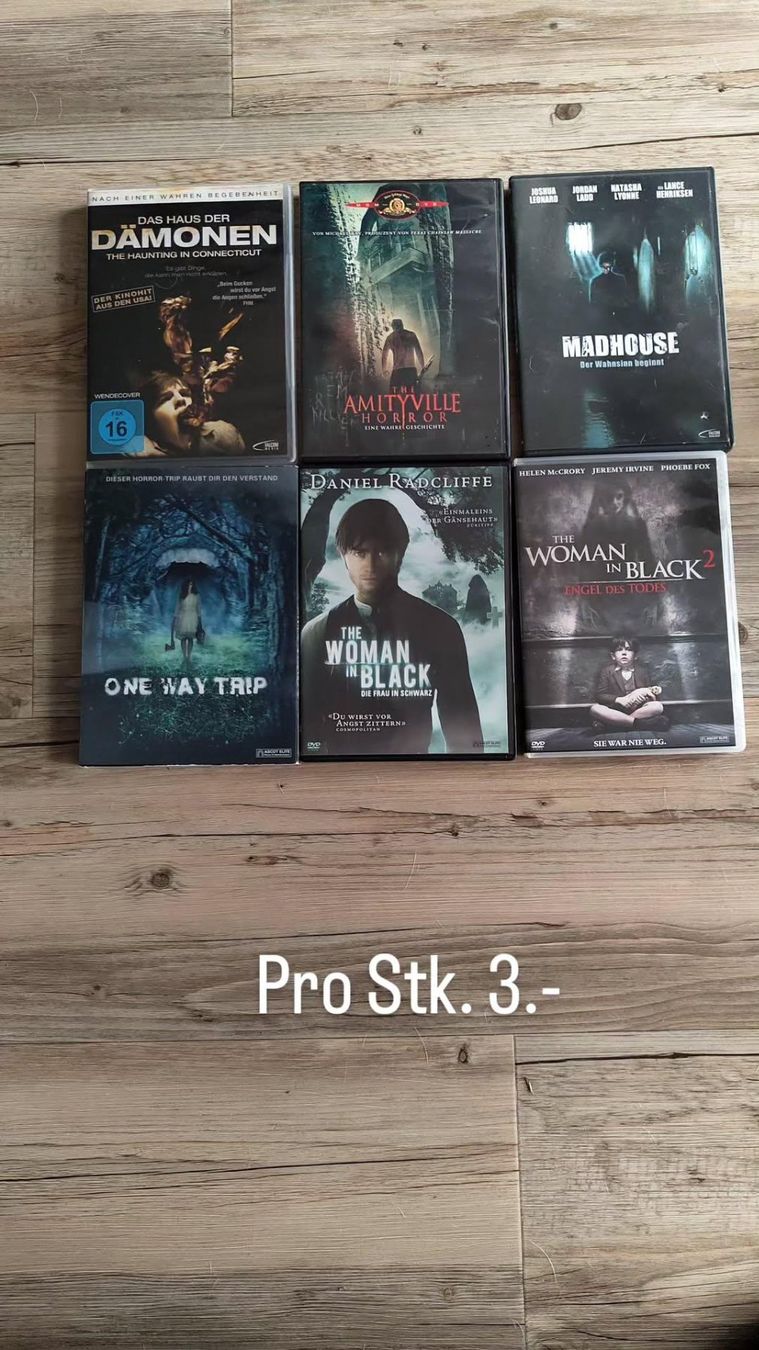 Tutti i DVDs: Horrorfilm Sammlung - 37 Klassiker – Usato da Kirchberg BE venduto da Linu__ 6