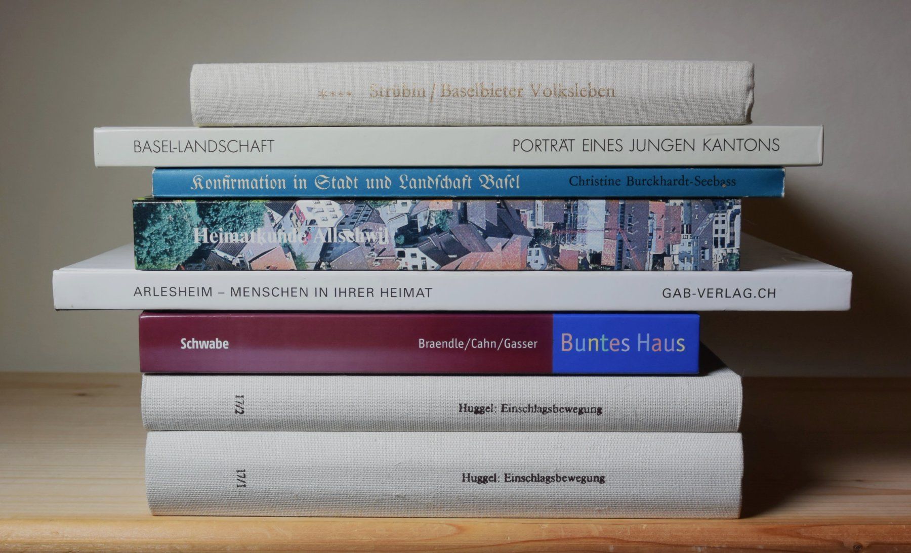 Bücher: Konvolut, Los, Sammlung: Baselland, Baselbiet, 18 Bücher – Gebraucht aus Erschwil von taglang