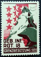Soldatenmarke 2.WK, Gebirgs Infantrie Rgt 18, Wi Inf 182