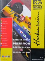 Programm Formel 1 in Hockenheim von 1991