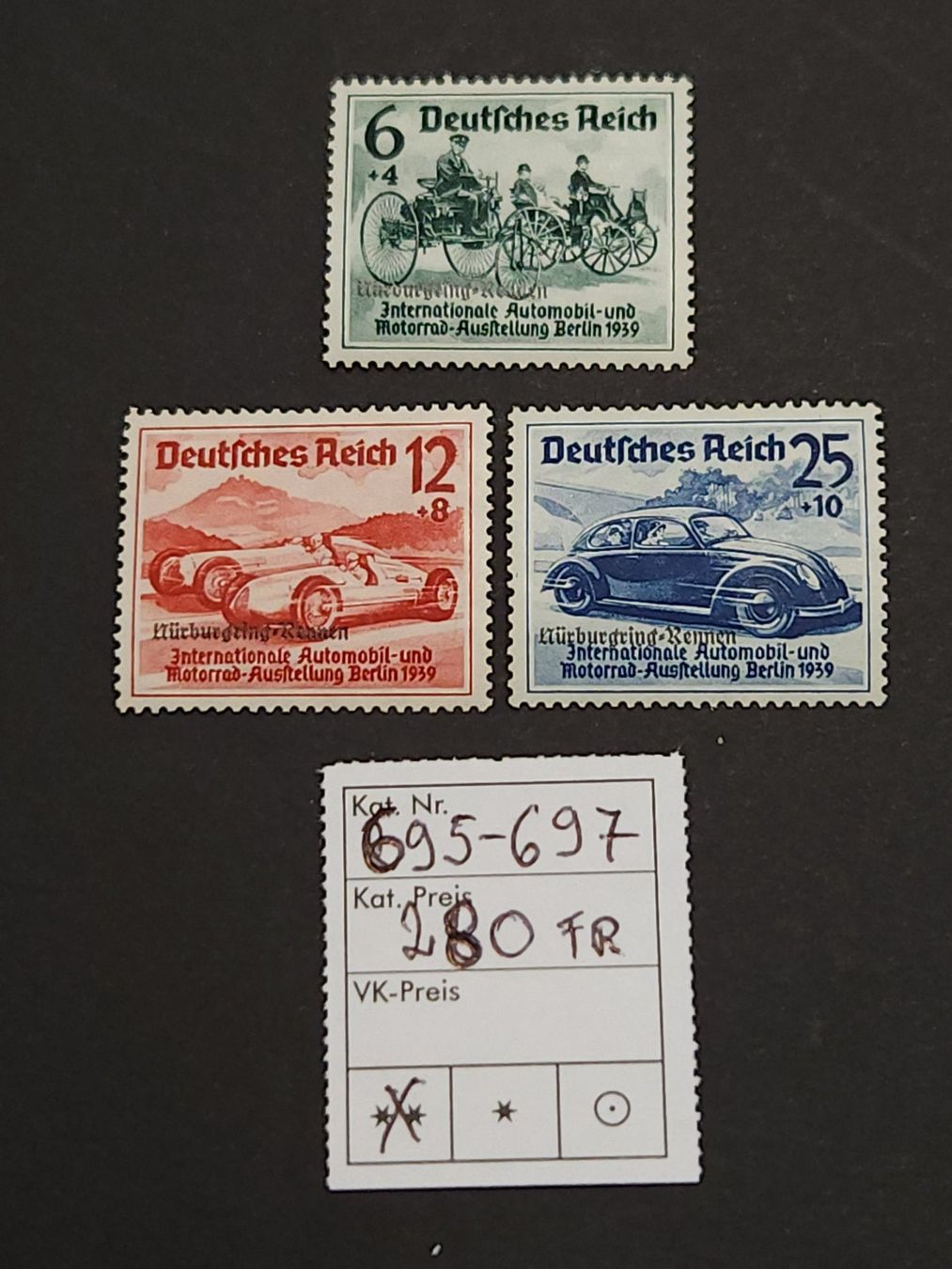 Tutti i francobolli: Deutsche Reich Nr.659-697 Postfrisch 280 Fr – Nuovo (secondo la descrizione) da Kriens venduto da Nidfeld45 1