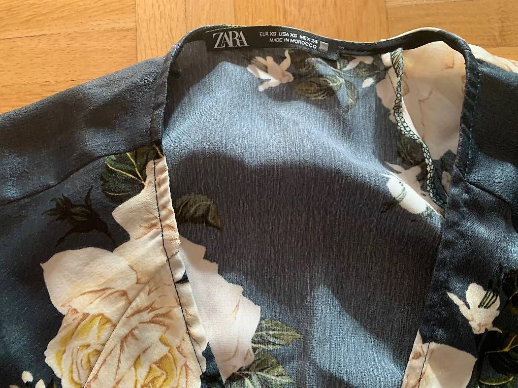 Zara Vestiti: Volant-Kleid, Zara, Grösse XS – Usato da Zürich venduto da Rotgruen 2