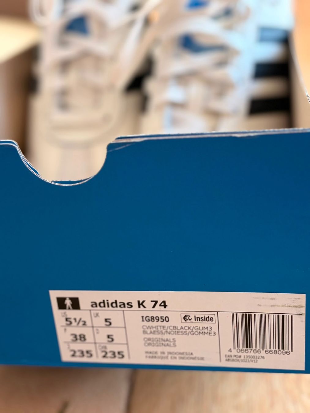 Adidas Scarpe da uomo: Adidas K74, Gr. 38 - Neu – Nuovo (secondo la descrizione) da Zürich venduto da M8032 4