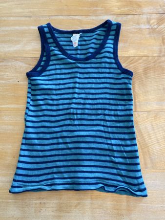 Trägershirt aus Wolle/Seide von Engel 