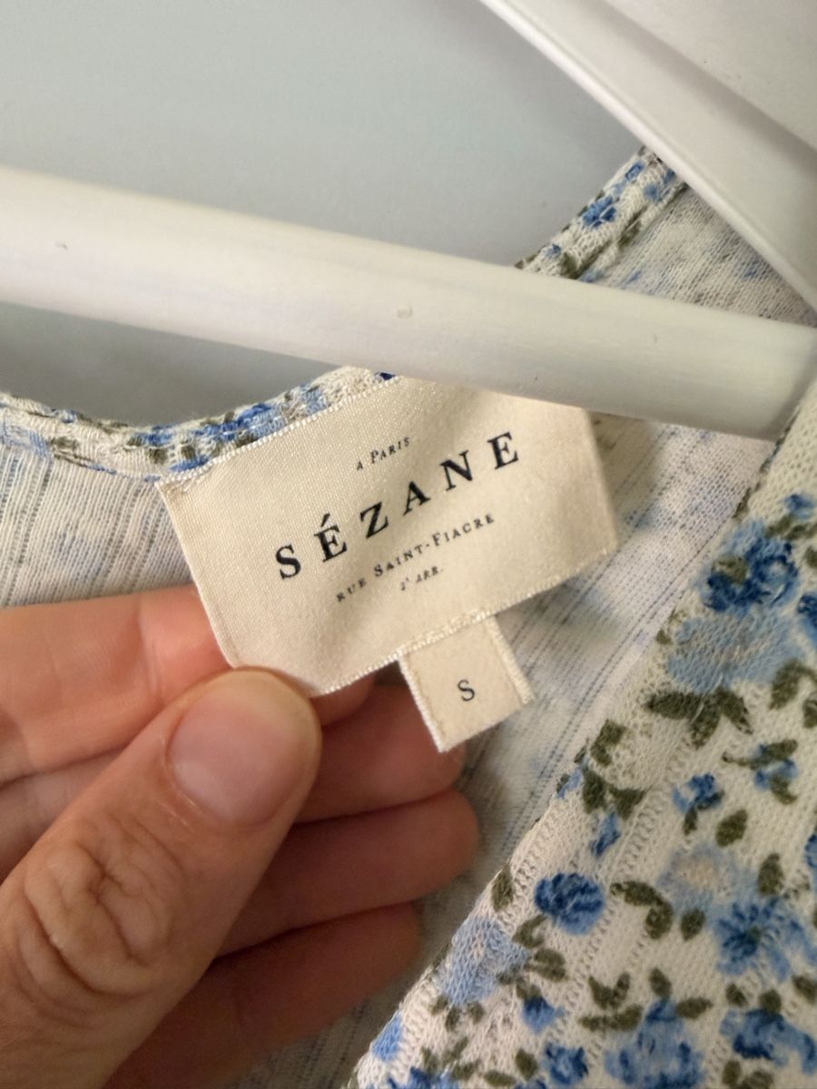 Sezane T-Shirts: Sézane Shirt Blumenmuster Grösse S – Neu (gemäss Beschreibung) aus Zürich von 28881084 5
