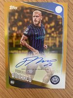 Federico Dimarco Autograph Card Topps UCC 2025/26