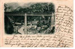 Amsteg 1899 (Vorder-Rückseite verdreht um 180 Grad)