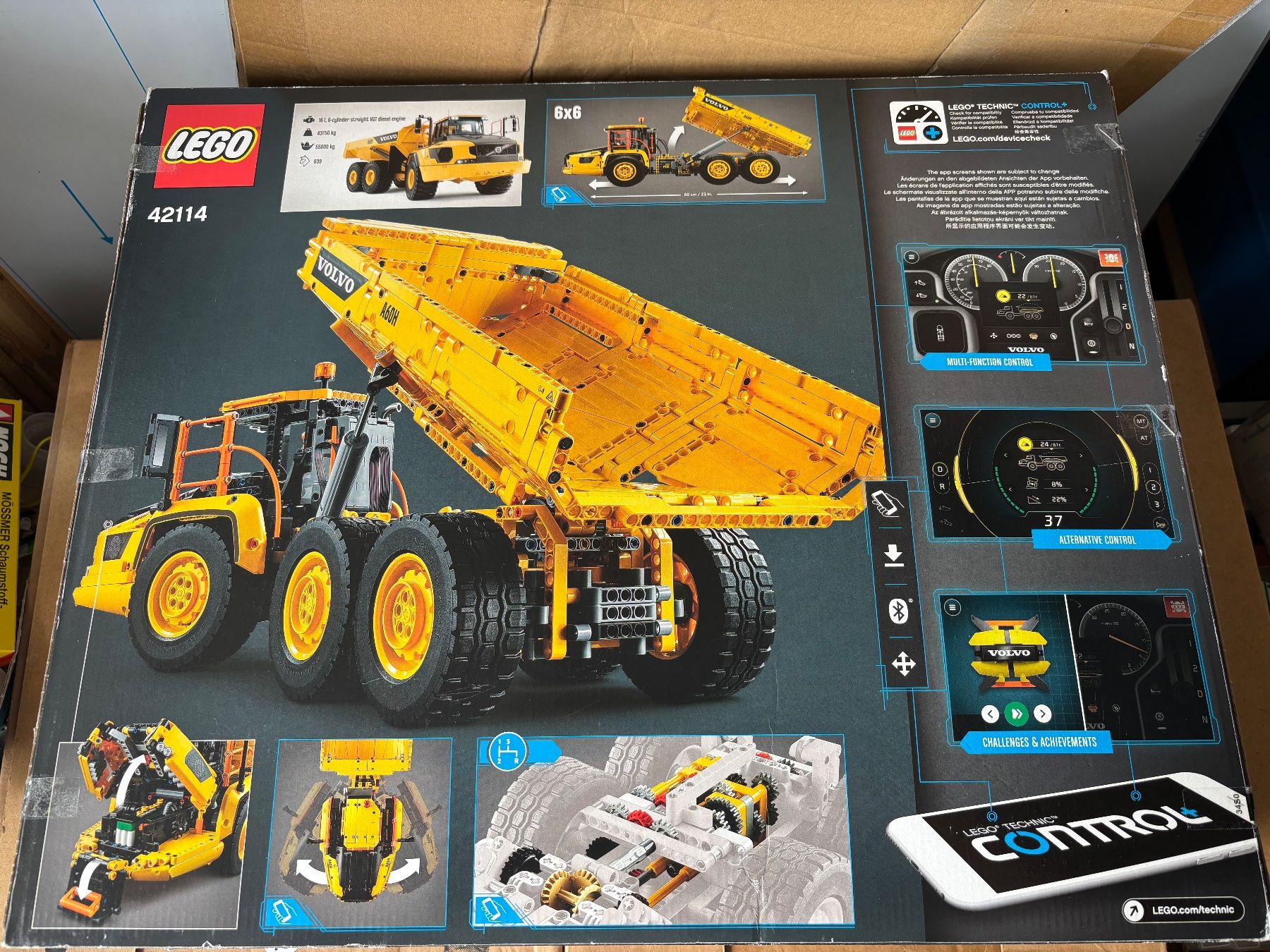 Lego Kit di costruzioni: Légo 42114 Volvo 6x6 Dumper mit Bluetooth – Nuovo e nell'imballaggio originale da Hauterive NE venduto da eriamch 2