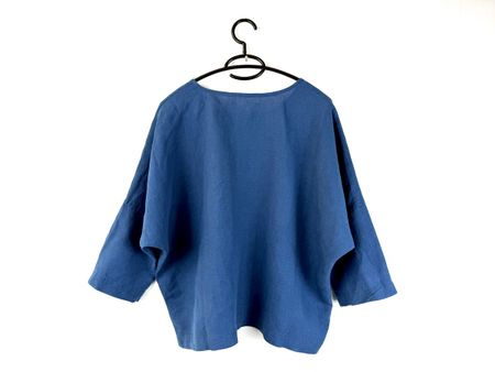 Len.Ok Leinenshirt, Gr. S, Blau