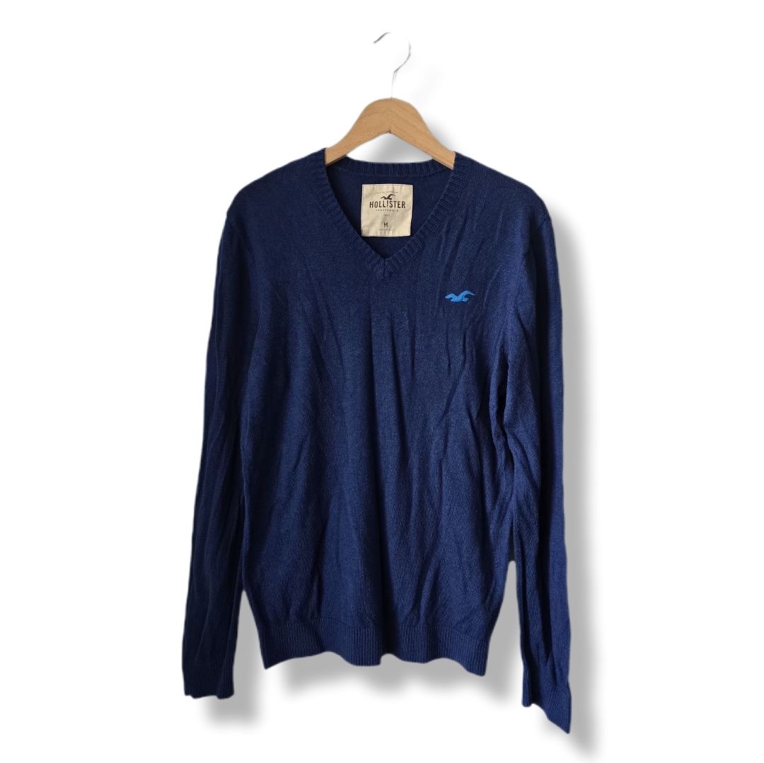 Hollister Pullover & Sweatshirts: Pull col V Hollister bleu marine taille M – Gebraucht aus Genève von MariaS2