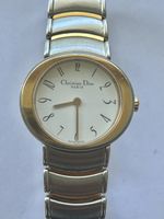 Montre Christian Dior bicolore dame occasion