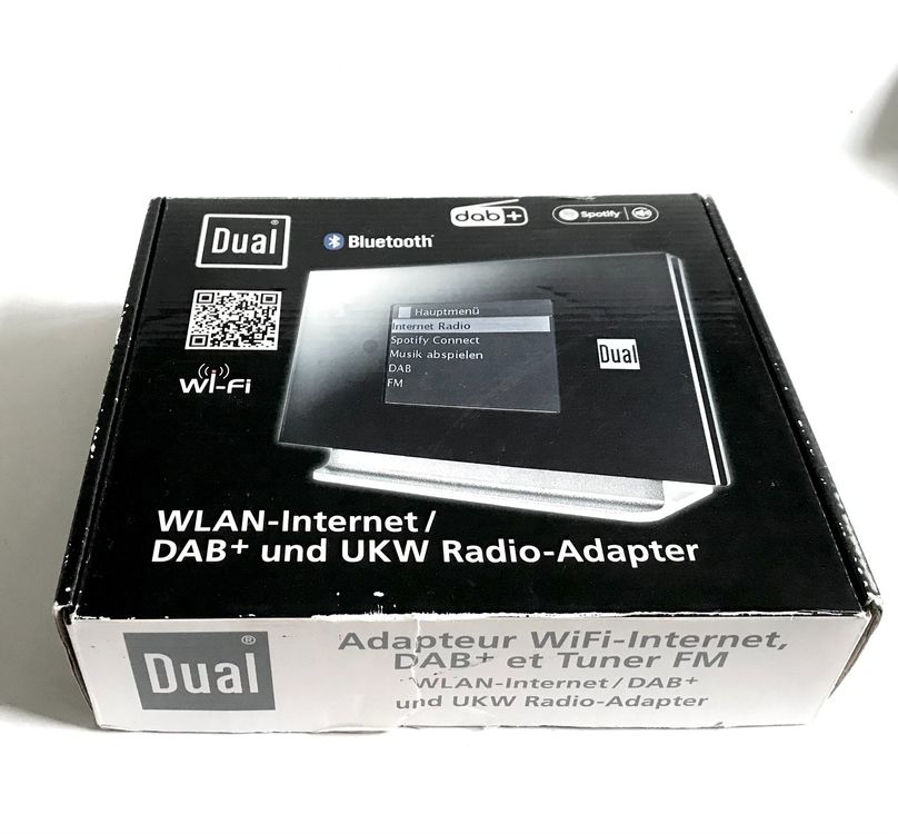 Dual radio adapter DAB+, FM, Bluetooth, Spotify Kaufen auf