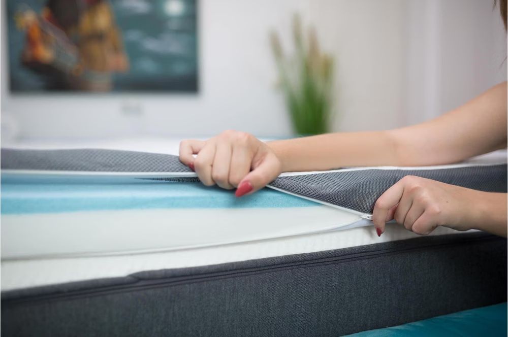 Materassi: Eazzzy Topper 160 x 200 cm – Usato da Langenthal venduto da vik_v5ml 4