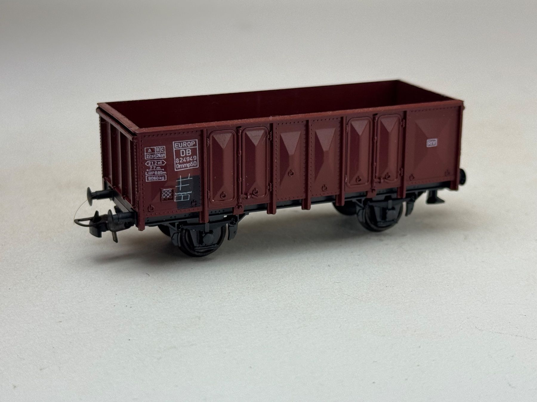Modelleisenbahnen: EB-  Roco Hochbord Güterwagen DB – Gebraucht aus Elm von Wikmtz