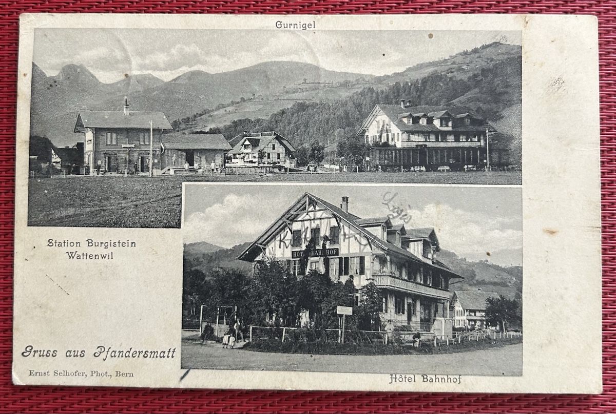 Cartes postales: Gruss aus Pfandersmatt 3-Bildrig  – D'occasion à Horw par Tellbub