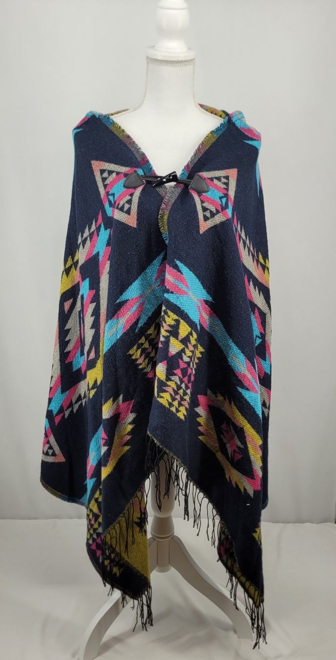 Sonstige Kleidung & Accessoires: PONCHO multicolore – Gebraucht aus Lausanne von PlusValue_Lausanne