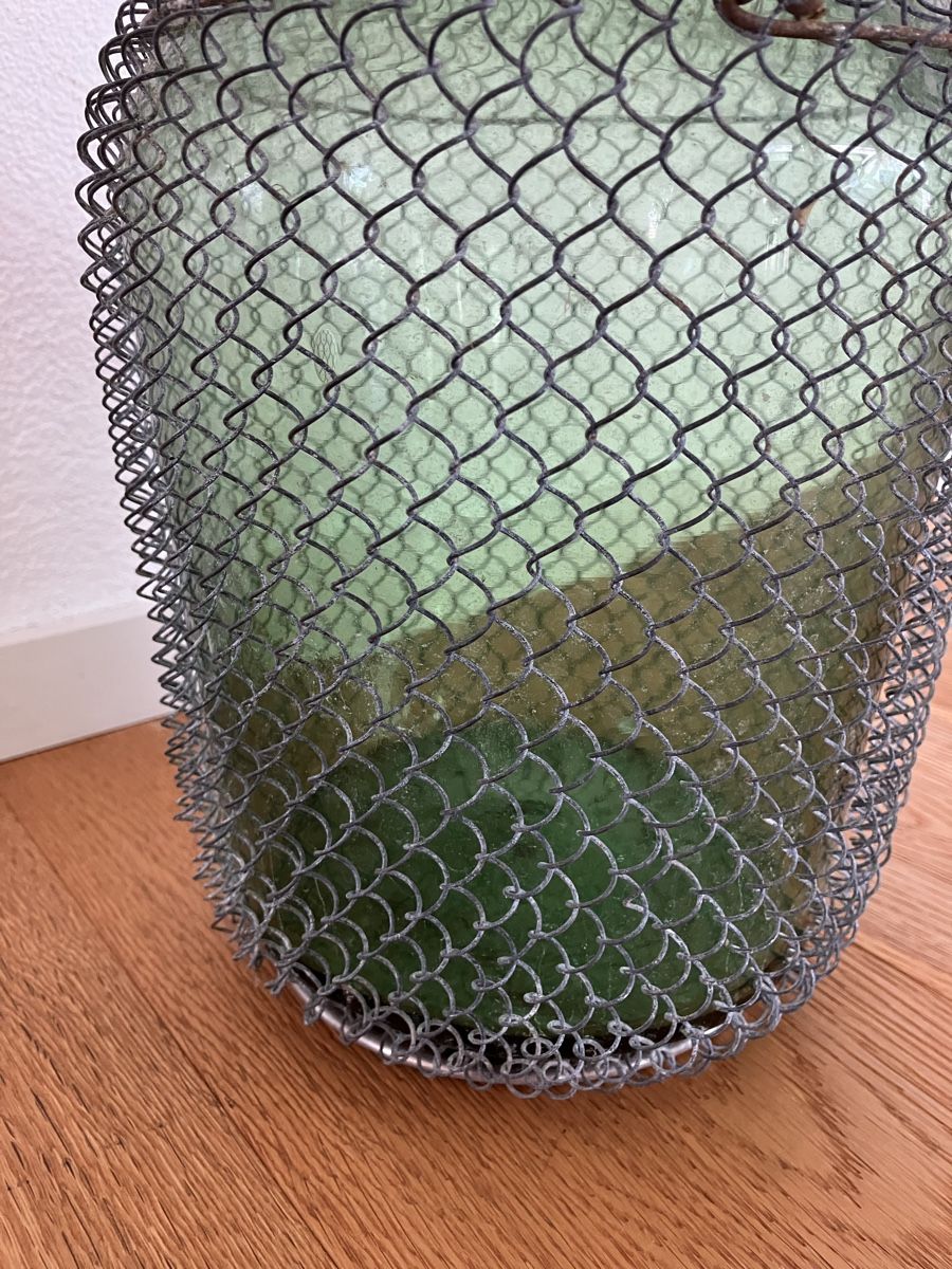 Bottiglie: Antike Flasche mit Drahtgeflecht – Usato da Willisau venduto da son_lq7g 3