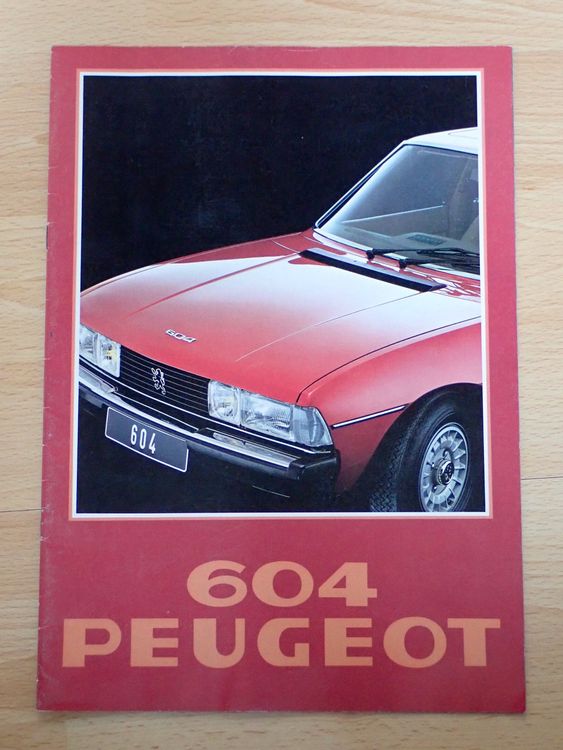 Peugeot 604 - Prospekt Frankreich - P1339 (Gebraucht) in Winterthur für ...