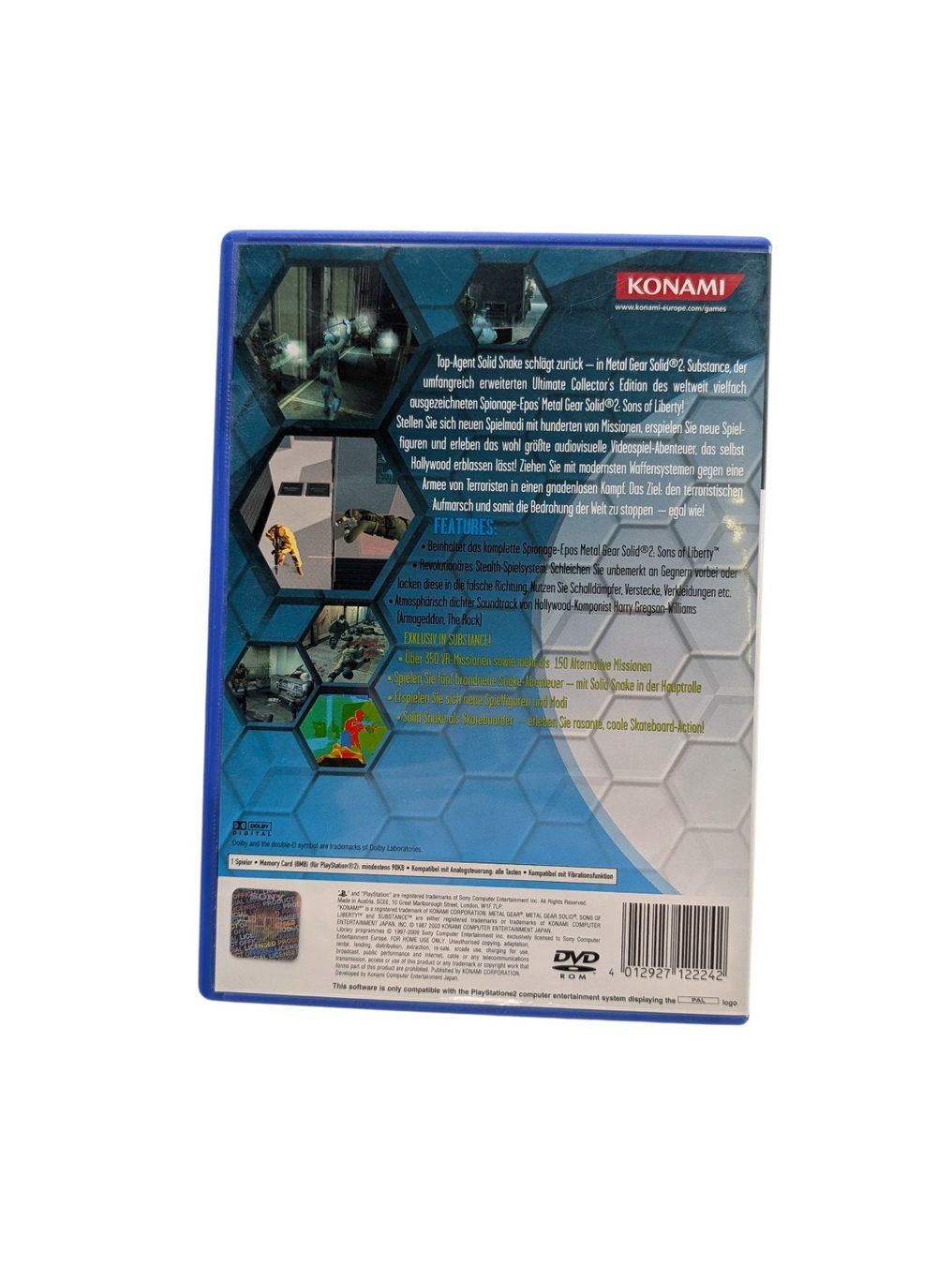 Sony Giochi: Metal Gear Solid 2: Substance PlayStation 2 – Usato da Domat/Ems venduto da IsseldorsShop 1