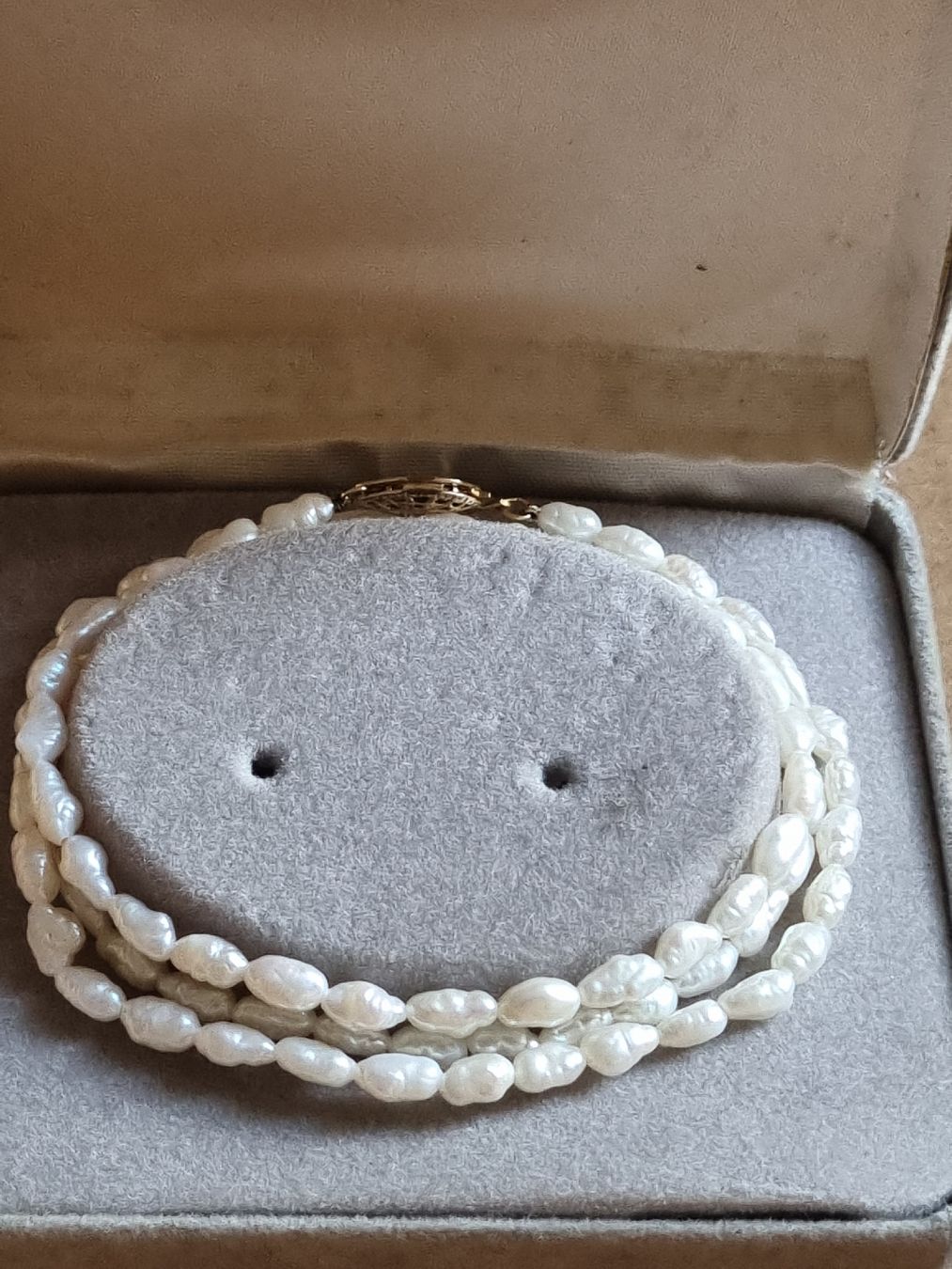 Perle (finte): Elegante  Perlenkette – Usato da Schaffhausen venduto da Leveron13