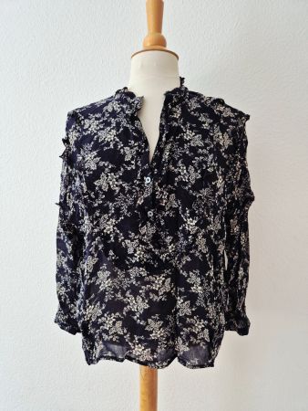 ESSENTIEL ANTWERP BLUSE TUNIKA 36 38 S M TOP ZU ROCK HOSE