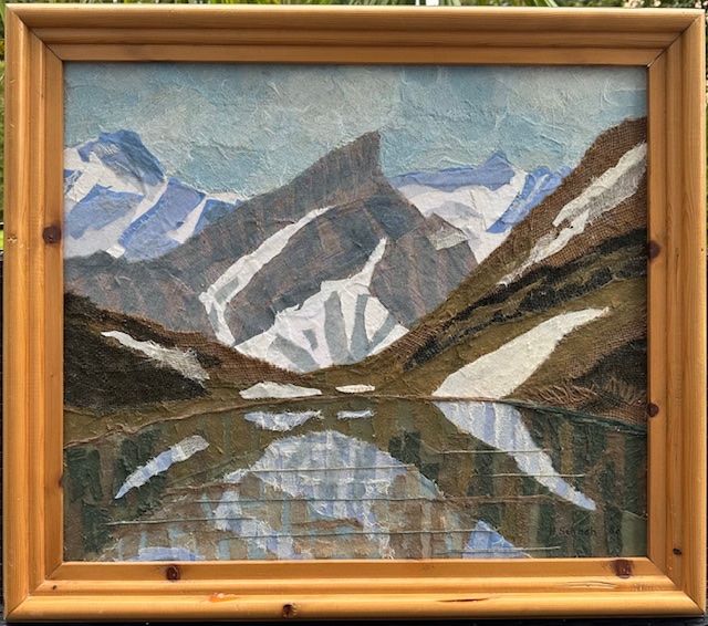 Gemälde: Heinz Schoch Original Collage – Neu und originalverpackt aus Flawil von cer_9s6p