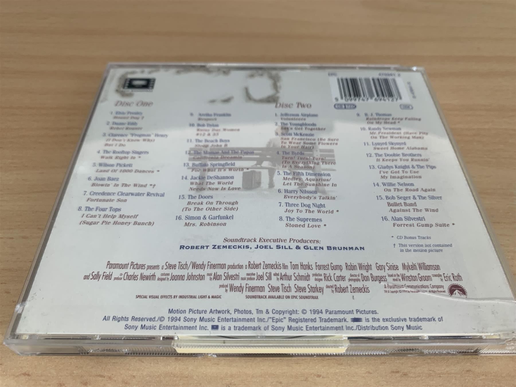 CD: Forrest Gump (The Soundtrack) - 2 CD – Usato da Rikon im Tösstal venduto da Alpenmutz 1