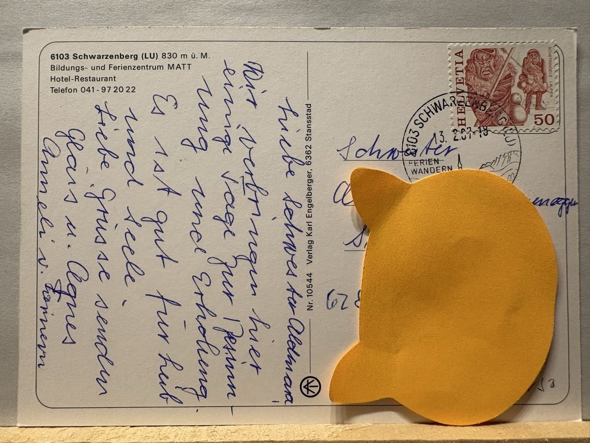 Cartes postales: AK von Schwarzenberg – D'occasion à Rümlang par Kartenpost1 1