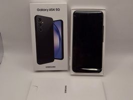 Samsung Galaxy A54 5G 256 GB Graphite – OVP – zurückgesetzt
