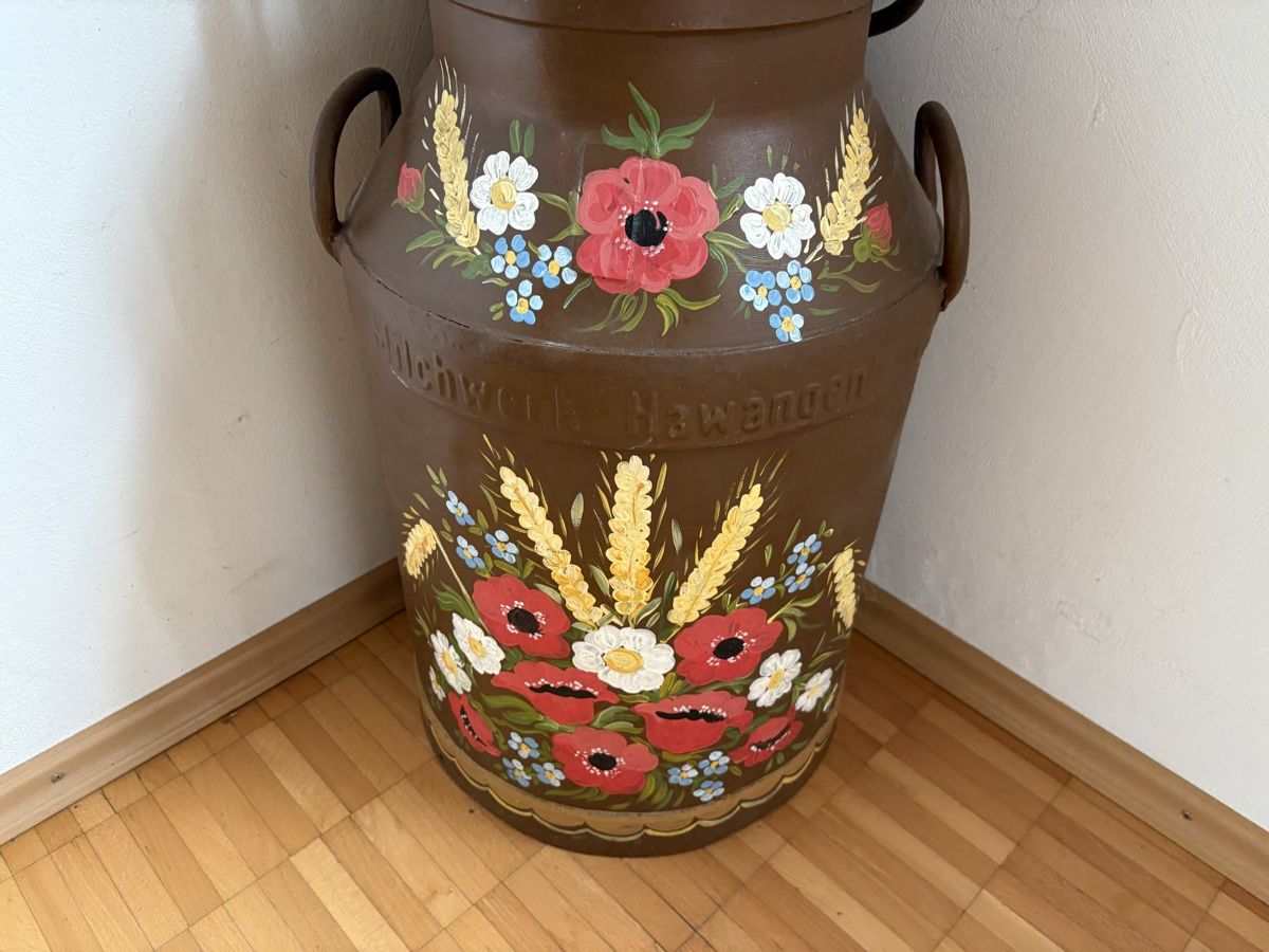 Garderobe: Milch Kanne mit Bauernmalerei, Schirmständer – Gebraucht aus Sisseln AG von art-dragoon 2