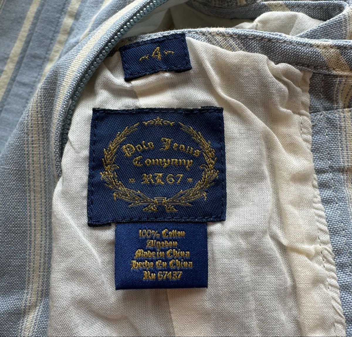 Ralph Lauren Top: Ralph Lauren Polo Jeans Bustier 4 – Nuovo (secondo la descrizione) da Gersau venduto da Sidharta7 7