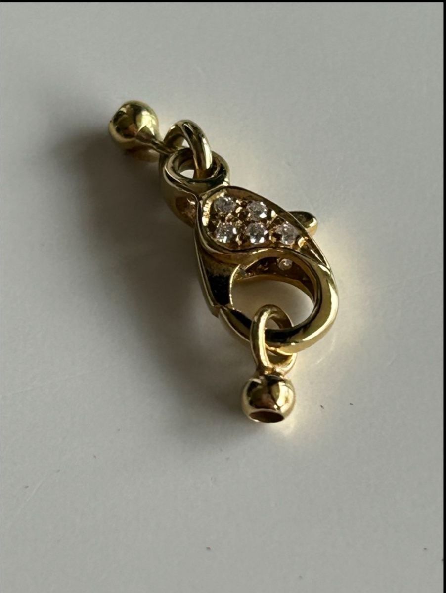 Attrezzatura da arrampicata: Fermoir or 18kt diamants – Nuovo (secondo la descrizione) da Ecublens VD venduto da mirandagirl 1