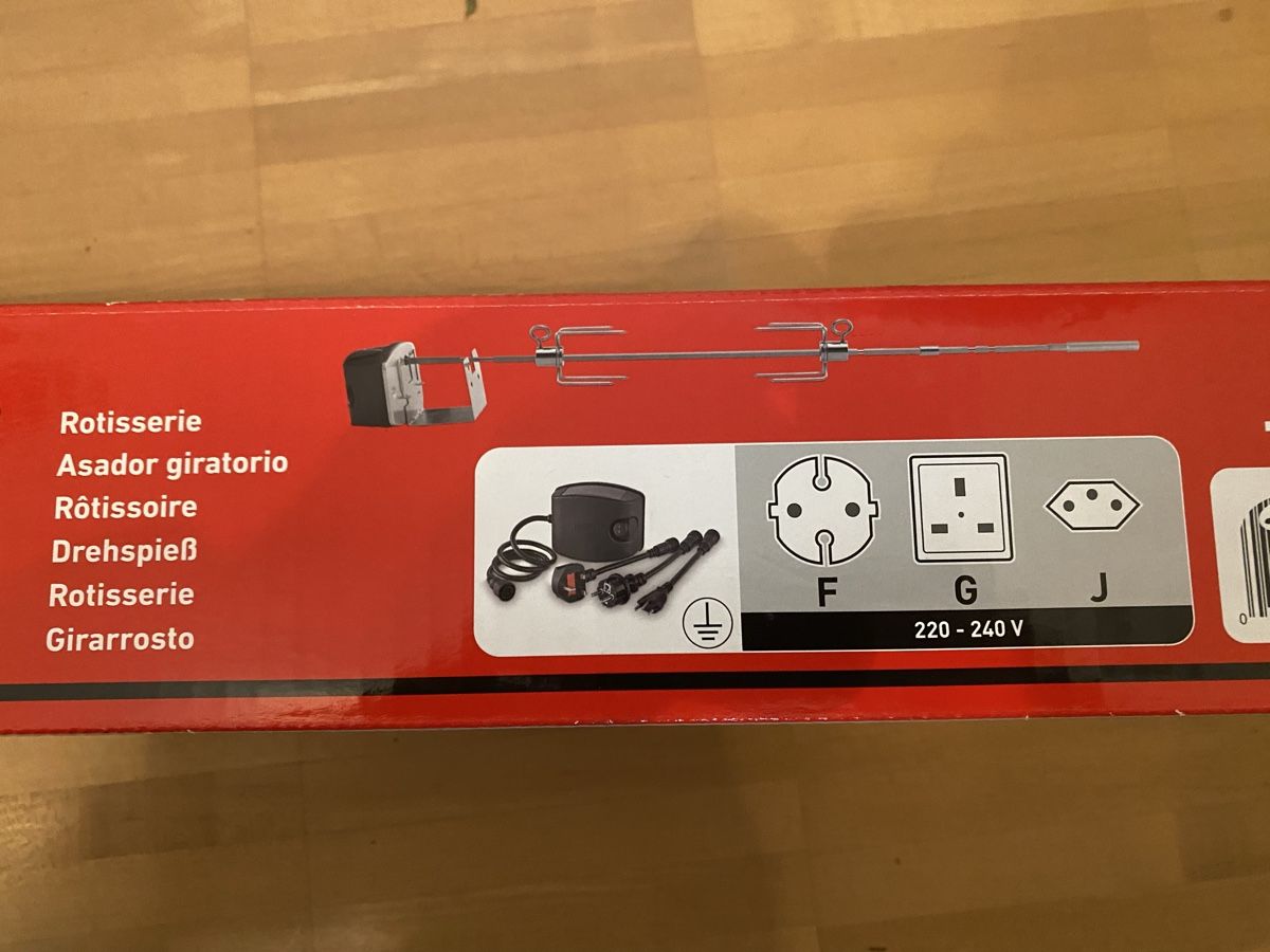 Griglie: Weber Drehspiess – Nuovo e nell'imballaggio originale da Hombrechtikon venduto da Loollaan 3