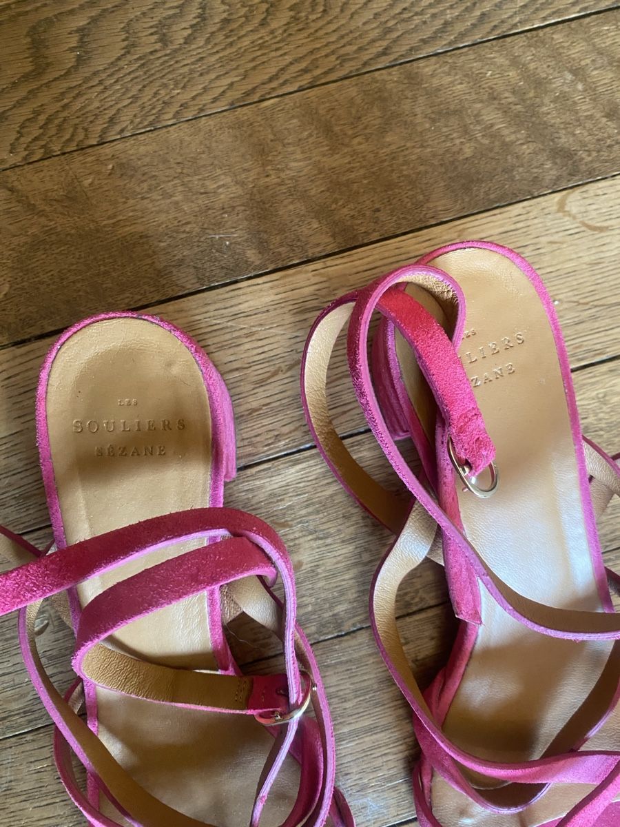 Sezane Damenschuhe: Sezane Sandalen Gr. 38 – Neu (gemäss Beschreibung) aus Basel von kar_6lxm 2