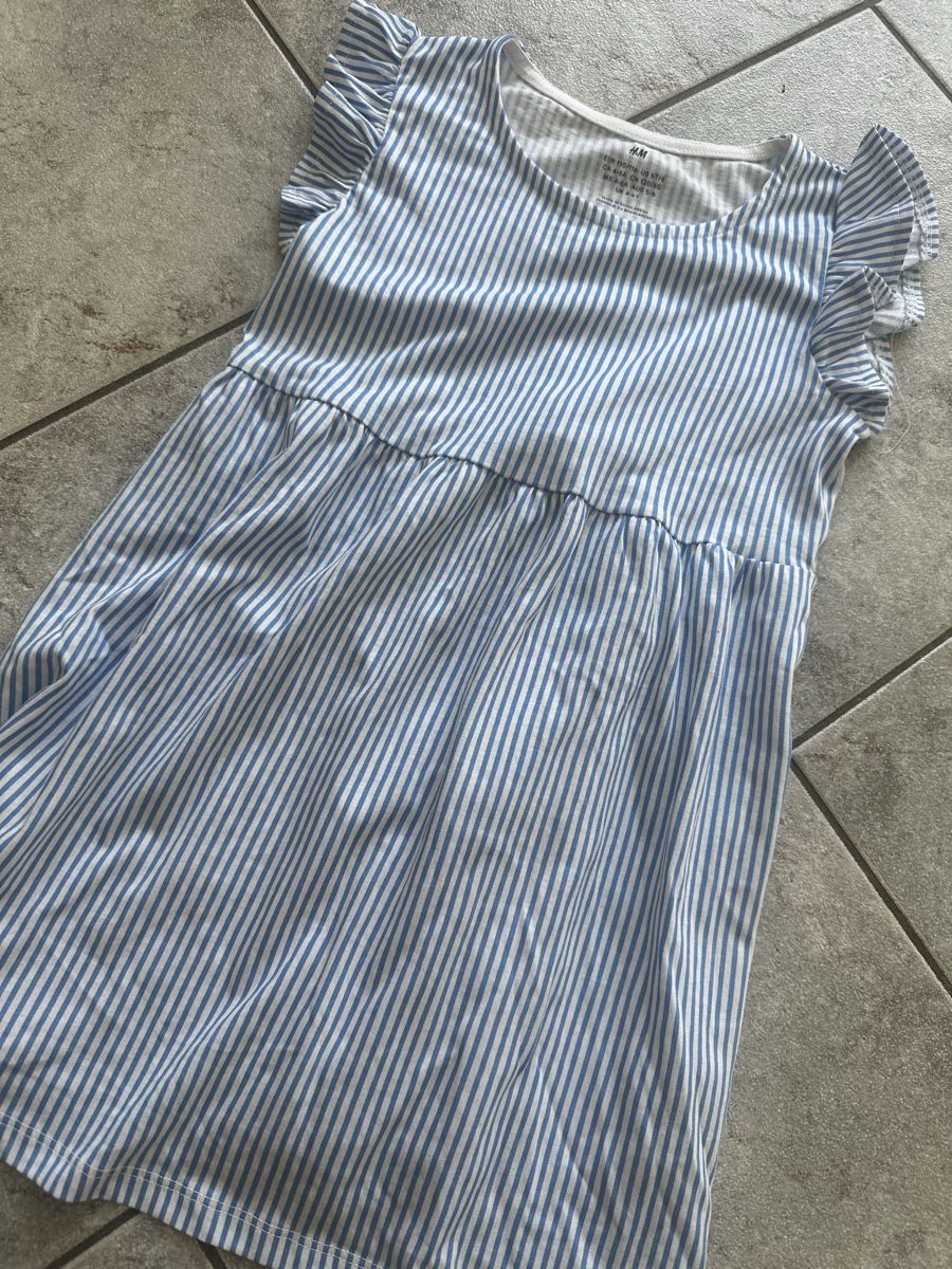 H&M Vestiti & Gonne: Kleid H&M gestreift Grösse 110/116 – Nuovo (secondo la descrizione) da Birr venduto da YMCA123 3