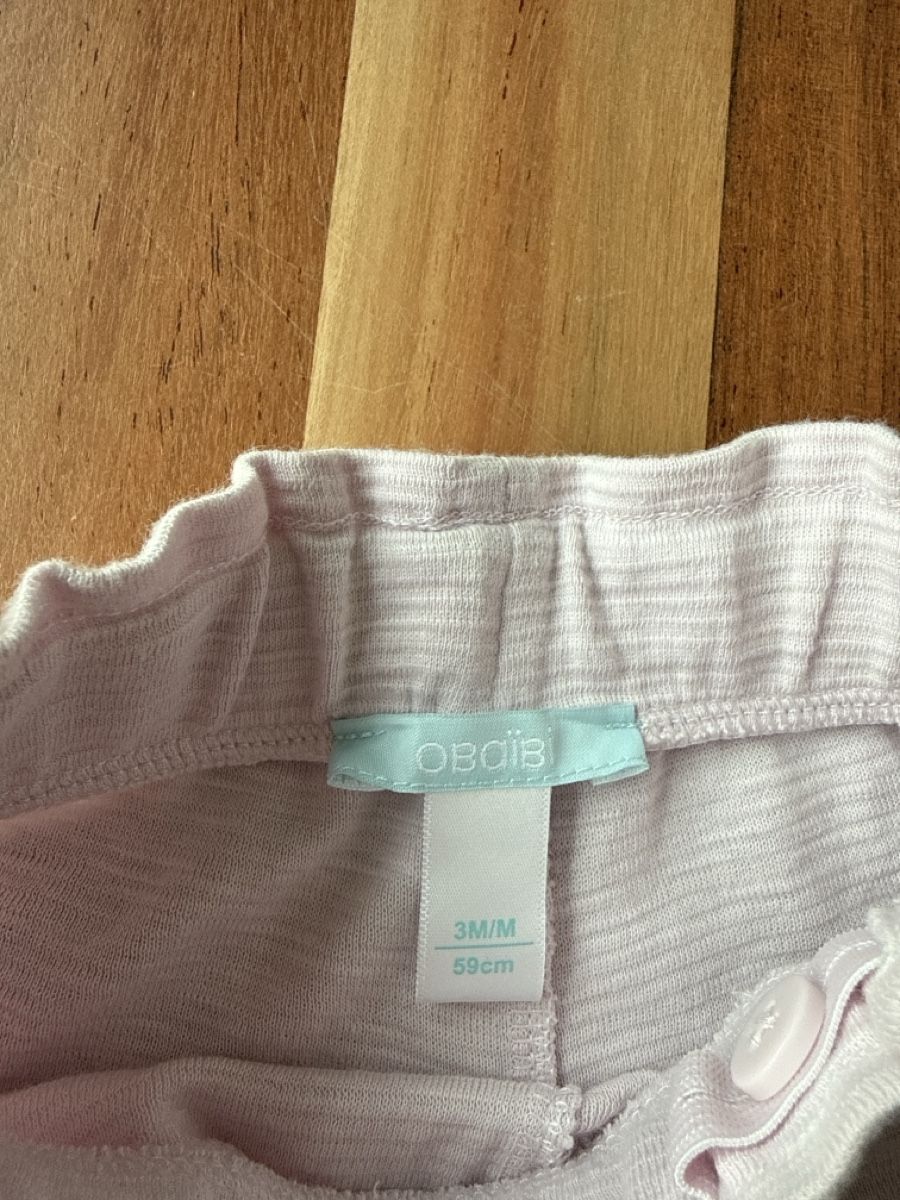 Pantaloni: Mädchen 3M/59cm Rosa gestreift guter Zust – Nuovo e nell'imballaggio originale da Muhen venduto da _arif_ 1