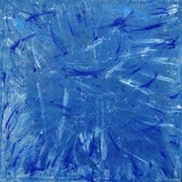 Gemälde "BLUE POWER"