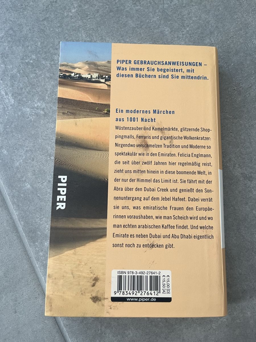 Libri: Gebrauchsanweisung Dubai – Usato da Oberrohrdorf venduto da S.Marisa 1