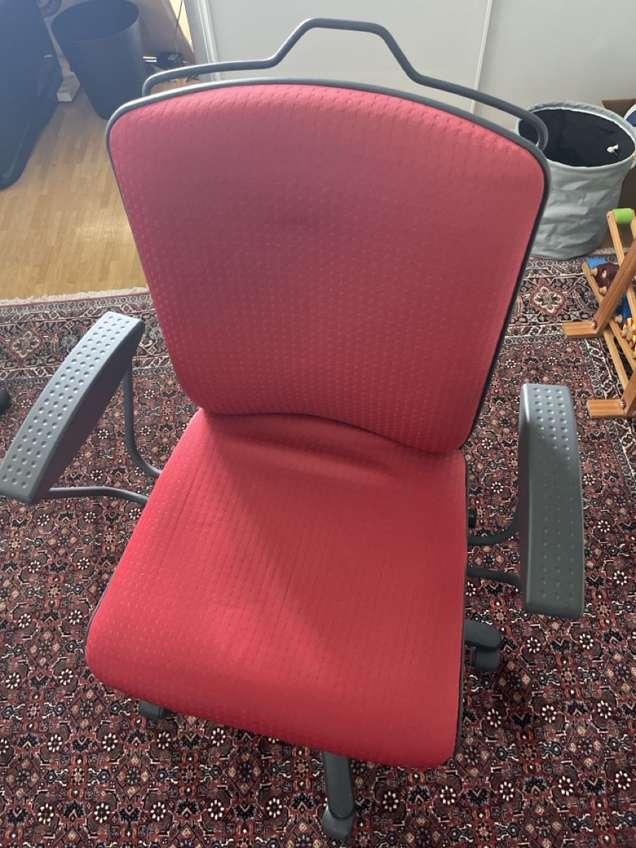 Chaises: Bürostuhl rot gebraucht – D'occasion à Zürich par Ahuran 6