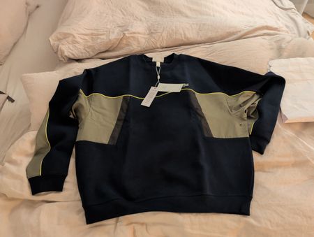 Herren Pullover dunkelblau Grösse L mit Etikett Lacoste