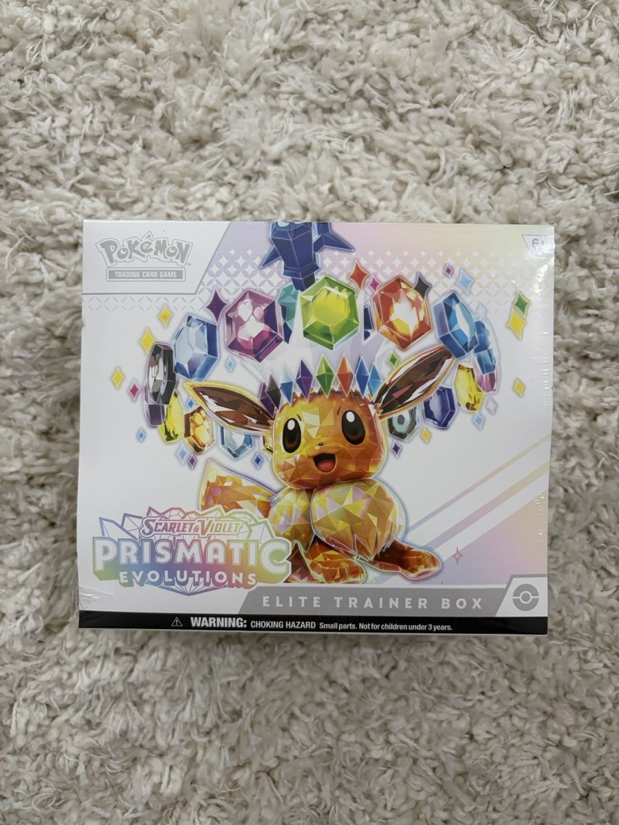 Pokémon Carte collezionabili: Prismatic Evolutions ETB EN🇬🇧 Ab 1.- – Nuovo (secondo la descrizione) da Zürich venduto da PokeKing