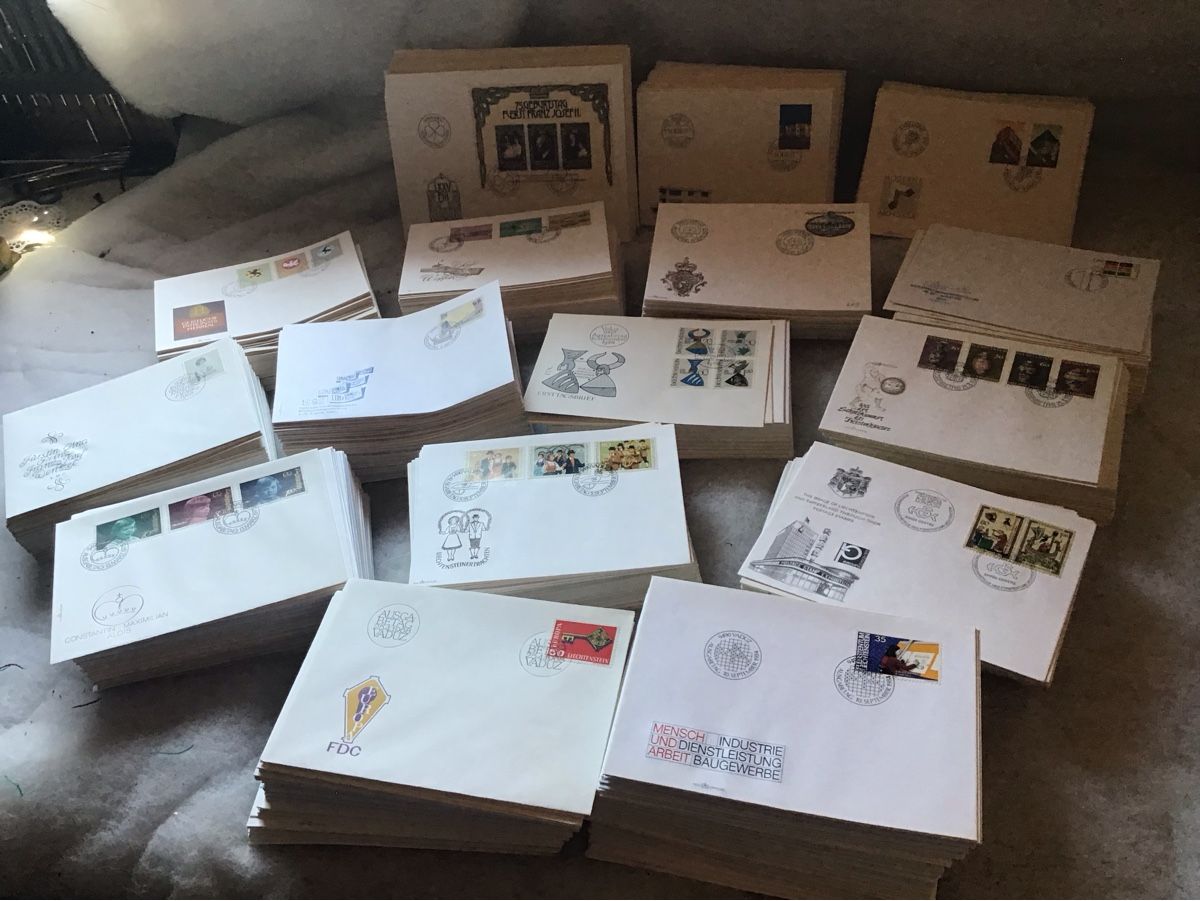 Tutti i francobolli: Briefumschlag Sammlung, FDC, Europa, Liechtenstein, Diverse – Usato da Bazenheid venduto da jud_wk8k 3