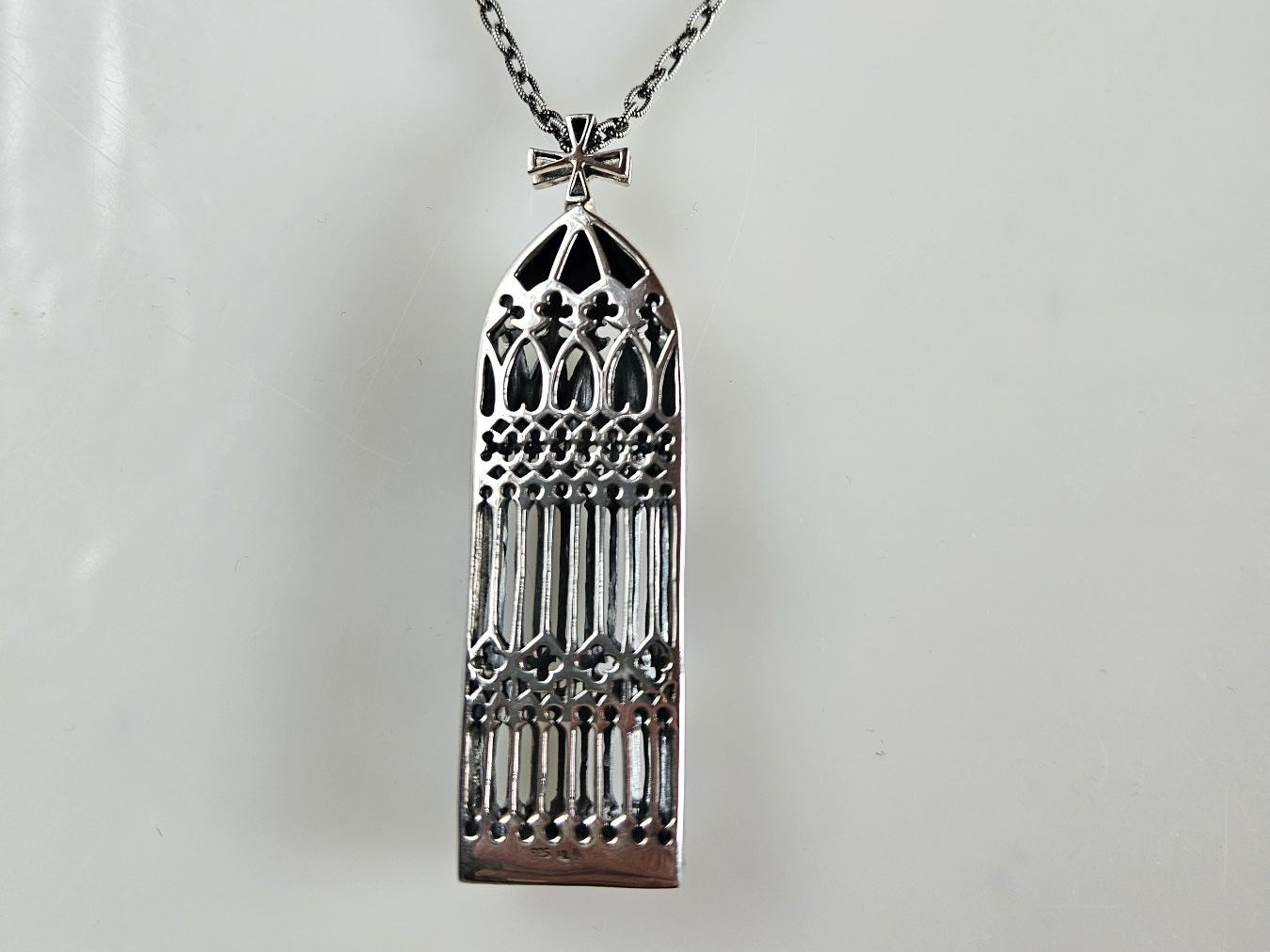 Catenine: Zwei Silber Kette mit "Volieren" Anhänger (70cm und 42cm) – Nuovo (secondo la descrizione) da Winterthur venduto da ste_tcx5 3